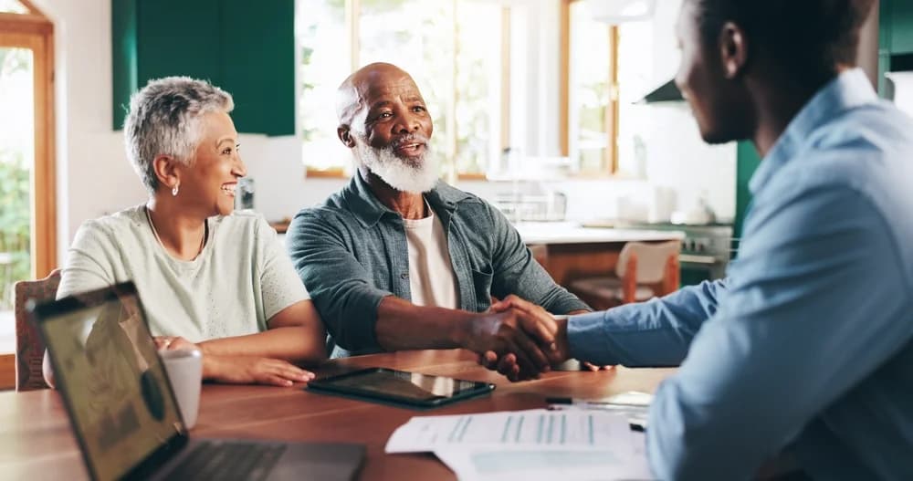 PSO Consults advisors with a client family